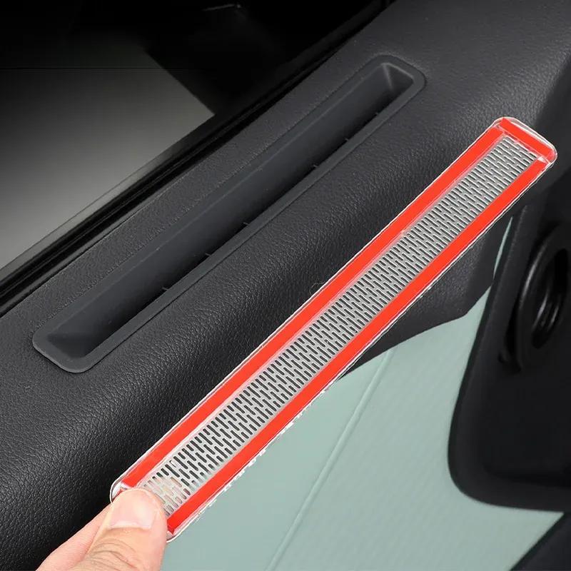 For Lexus ES 350h 350e 500e 2026 2027 Stainless Steel Door Upper Air Vent Dust Cover Protective Interior Trim Accessories