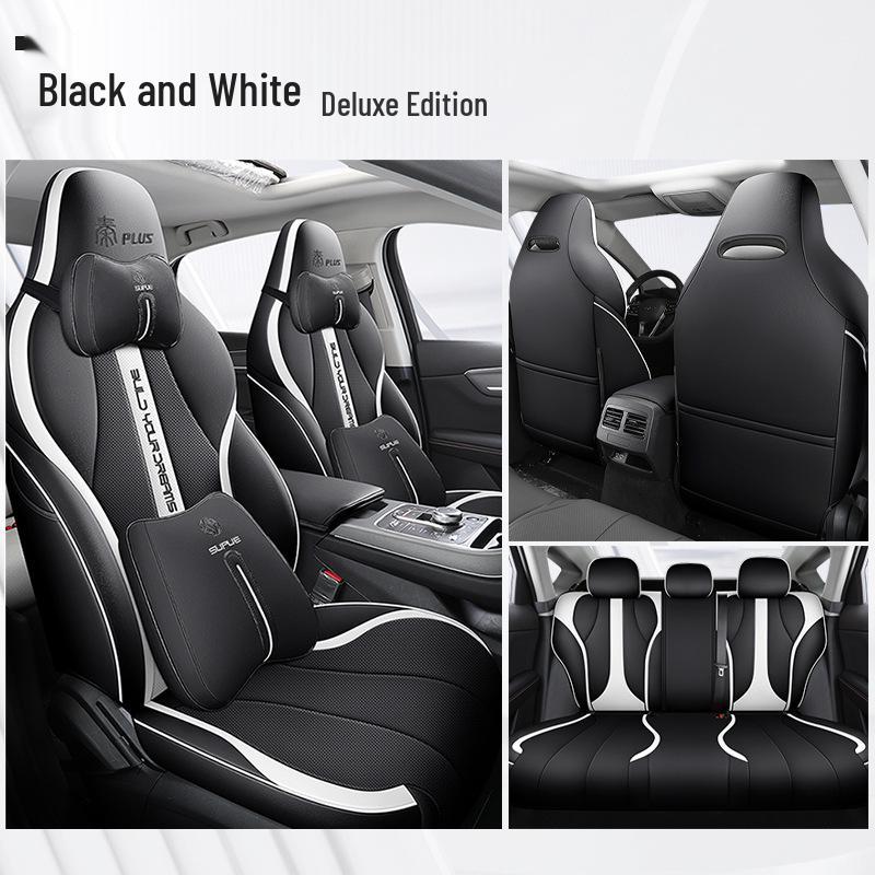 DJGY All-Season Leather Sport Seat Cover for BYD Qin PLUS
