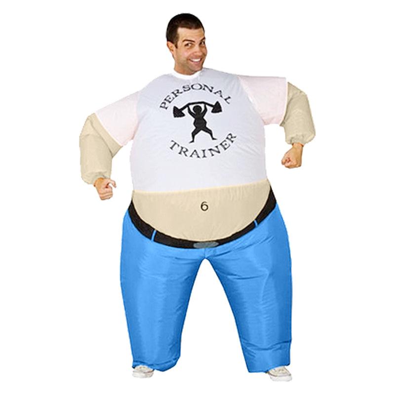 Забавное шоу Хэллоуин символ перевернутый клоун надувной костюм для взрослых мужчин женщин танцевальные вечеринки ТВ программы карнавалы открытие торжества