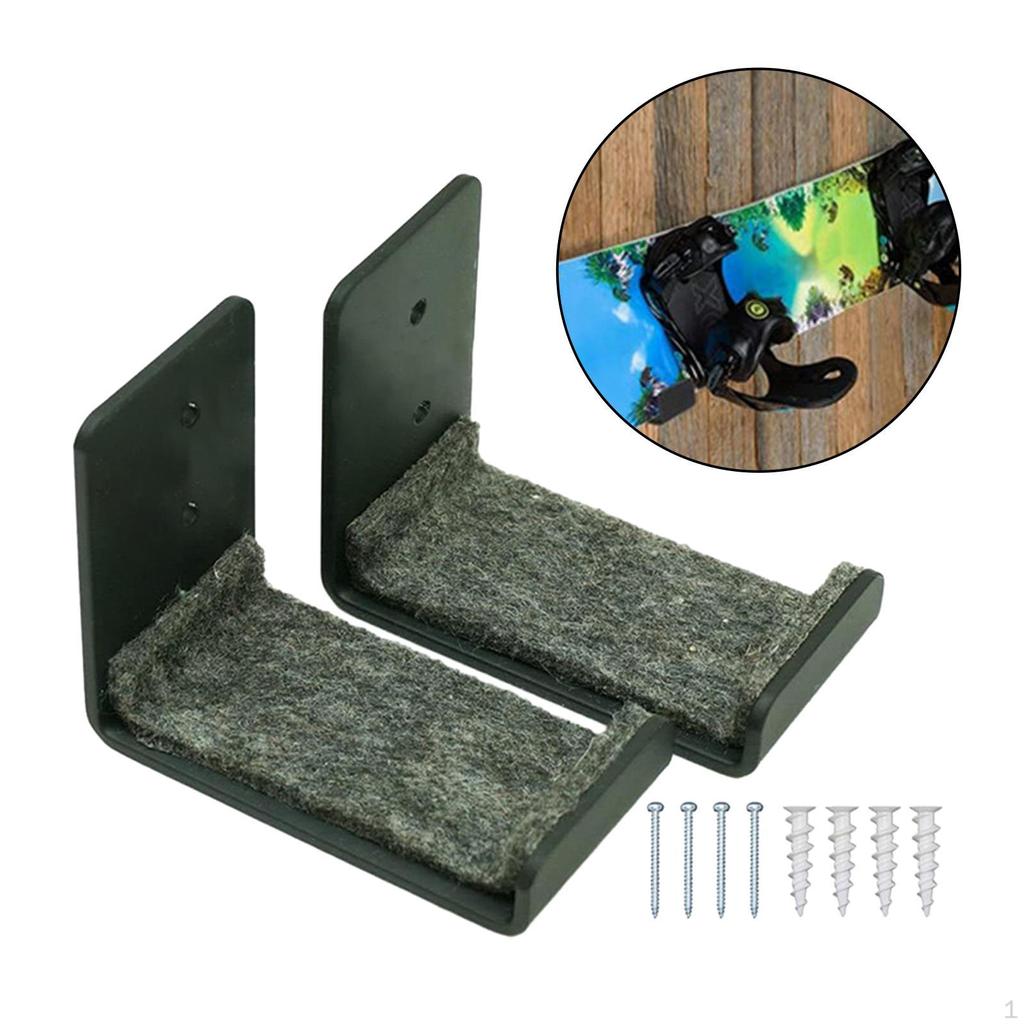 Стойка для сноуборда, настенное крепление для досок для серфинга, металлический органайзер, держатель для хранения