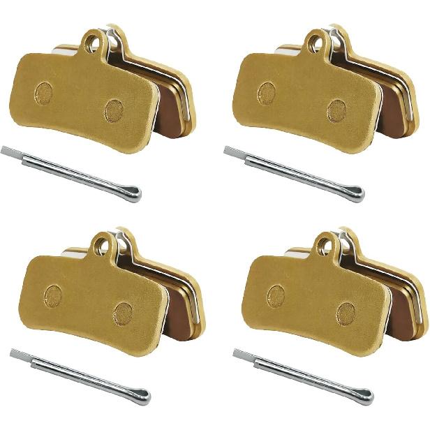 4-Pack Front and Rear Disc Brake Pads Replacement for Surron Light Bee X/S, Segway X160 X260, Talaria Sting R MX3 MX4 Electric Dirt Bike Parts