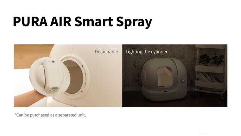 PETKIT PURA MAX Ящик для кошачьего туалета Автоматическое самоочищающееся приложение Глобальная версия Большой умный туалетный лоток Areneros Para Gato Кошачий туалет