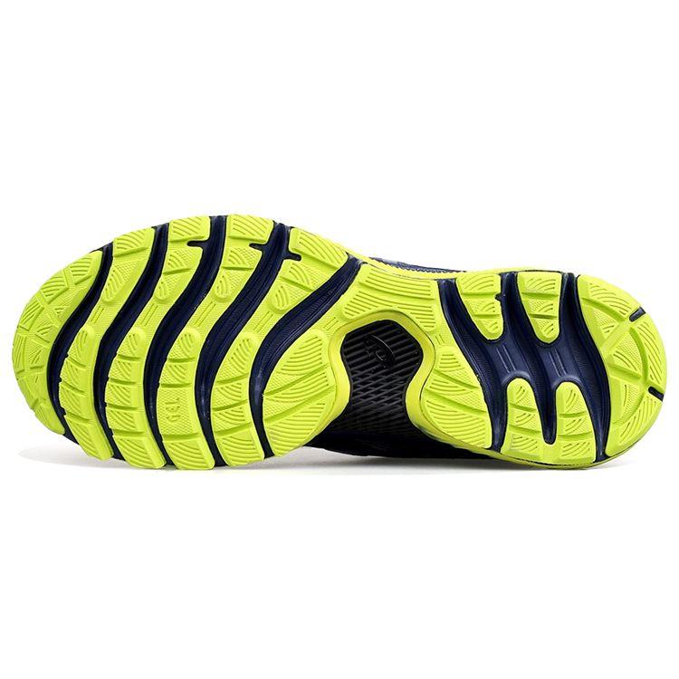 Asics Gel-Nimbus 22 Прочные кроссовки с низким верхом для бега Мужские кроссовки Темно-синий Черный 1011B087-400