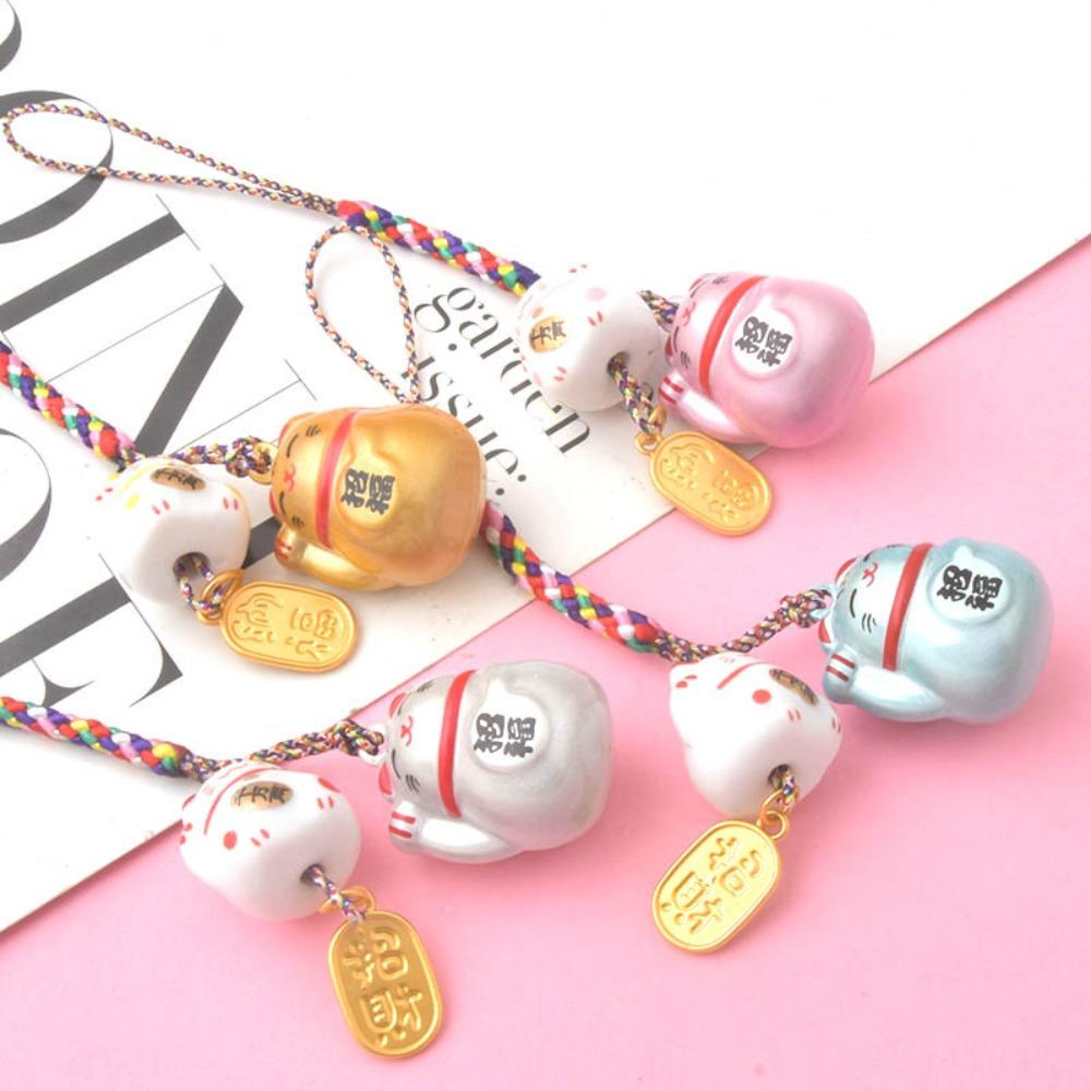 Удача Lucky Cat телефонный шнурок шнурок Lucky Cat U Disk подвеска телефон украшение