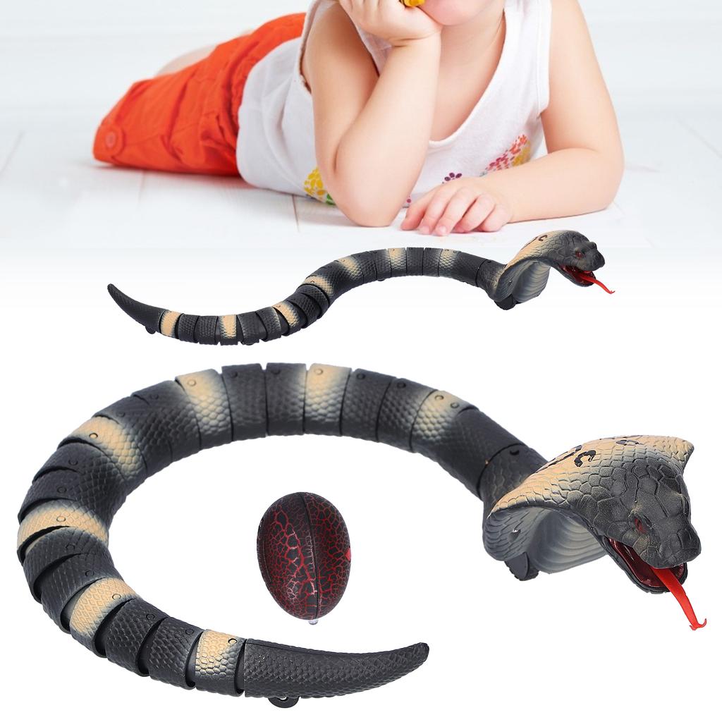Infrared Remote Control Snake Toy Simulation Snake Animal Model Electric Trick Toy