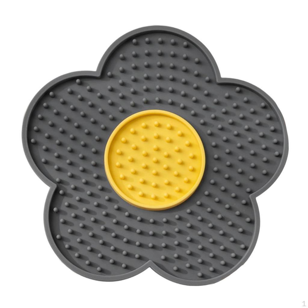 Dog And Cat Lick Mat with Suction Cups, Puppy Bowl, Peanut Butter Pad, Mat, Slow Feeder
