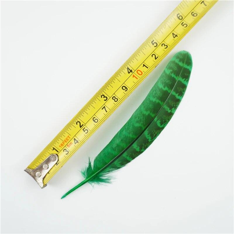10-15cm Female Pheasant Feathers Jewelry Creation Colored Handicraft Accessories Natural Plumas DIY Holiday Decorations