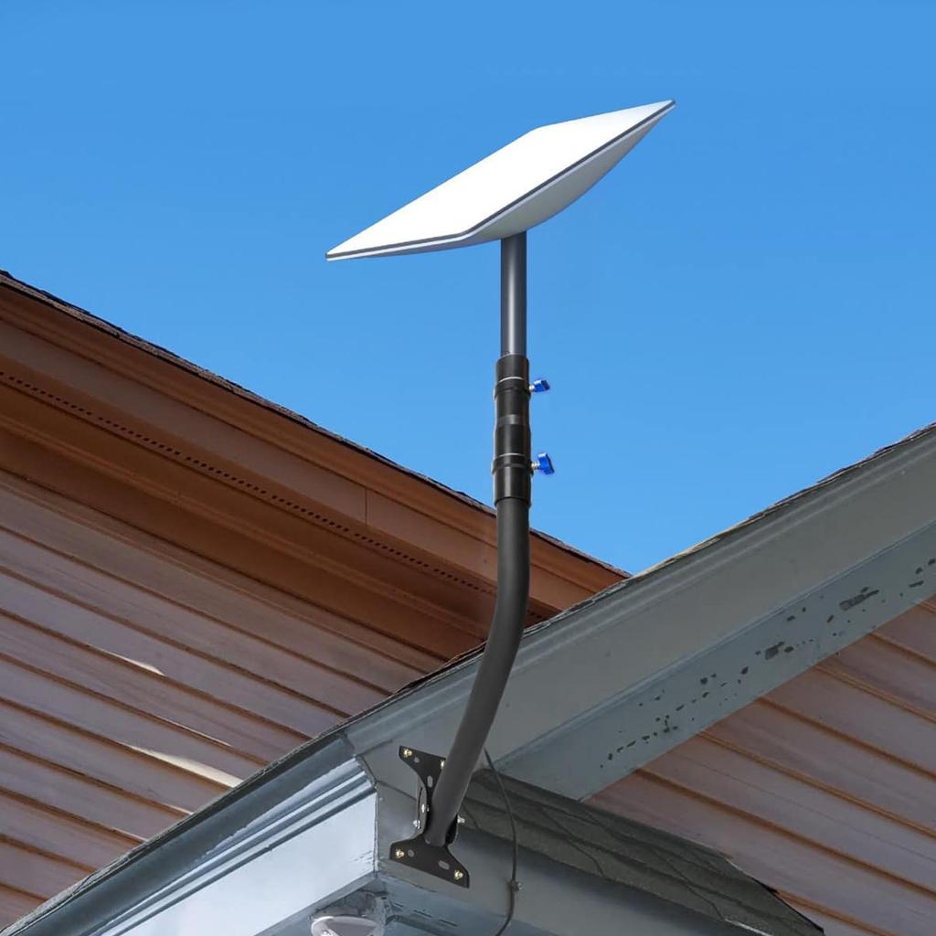 Монтажный комплект Starlink, длинное настенное крепление из нержавеющей стали с регулируемым углом и адаптером для V2