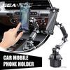 SEAMETAL Car Phone Mount on Cup Holder 6.5-9.5CM Adjustable Base Tablet/Phone Holder 360-Degree Flexible Rotation Phone Stand