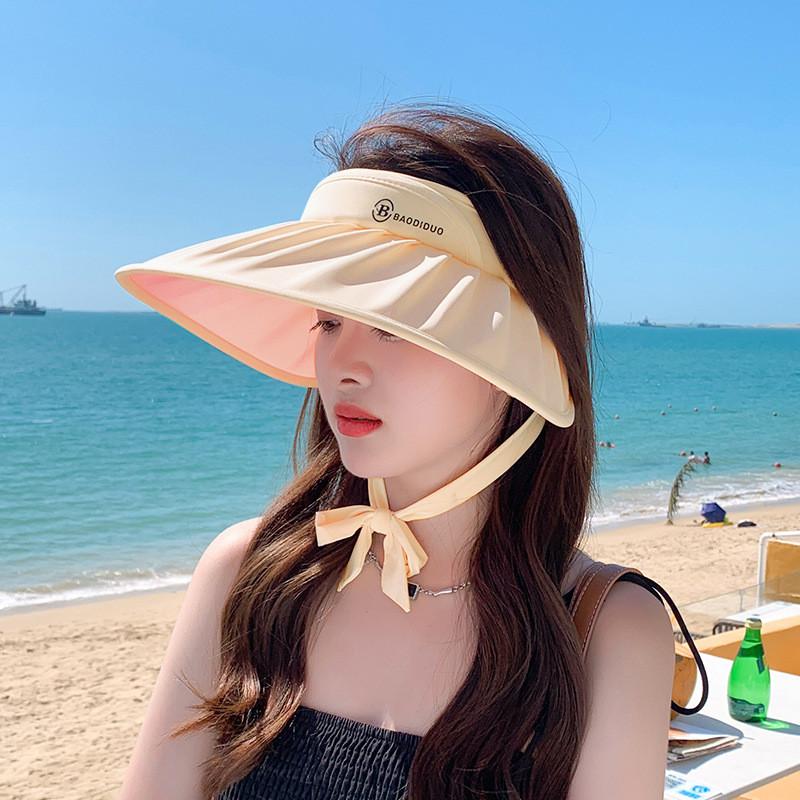 Модная солнцезащитная шляпа из ледяного шелка с дышащим материалом и акцентами в виде букв для женщин