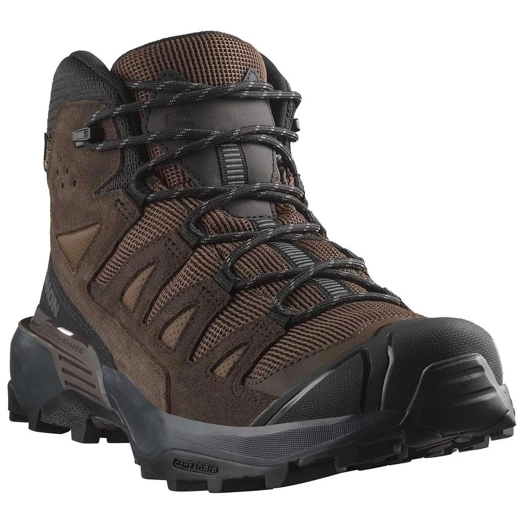 SALOMON X ULTRA 360 Удобные ботинки средней высоты для улицы Мужские Коричневые L47570900