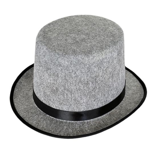 Детская джазовая шляпа с декором из ленты, для вечеринки, косплея, выступления, легкая шляпа-топпер