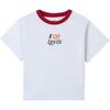 Levis Fruit Лимитированная Капсульная Коллекция Повседневная Удобная Универсальная Трикотажная Футболка с Круглым Вырезом и Коротким Рукавом Женские Футболки A8798-0075