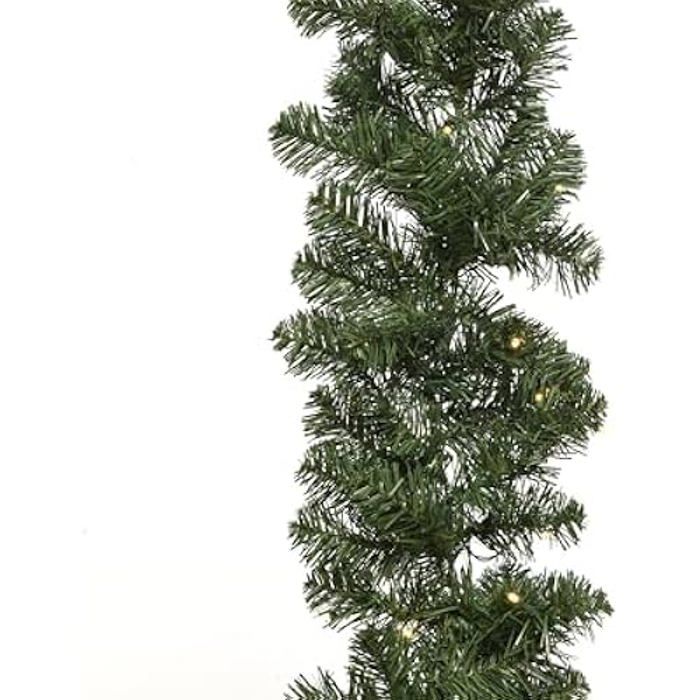 Световая гирлянда - KAEMINGK - 270 см - 50 огней - Теплый белый - Батарейки В помещении/На улице