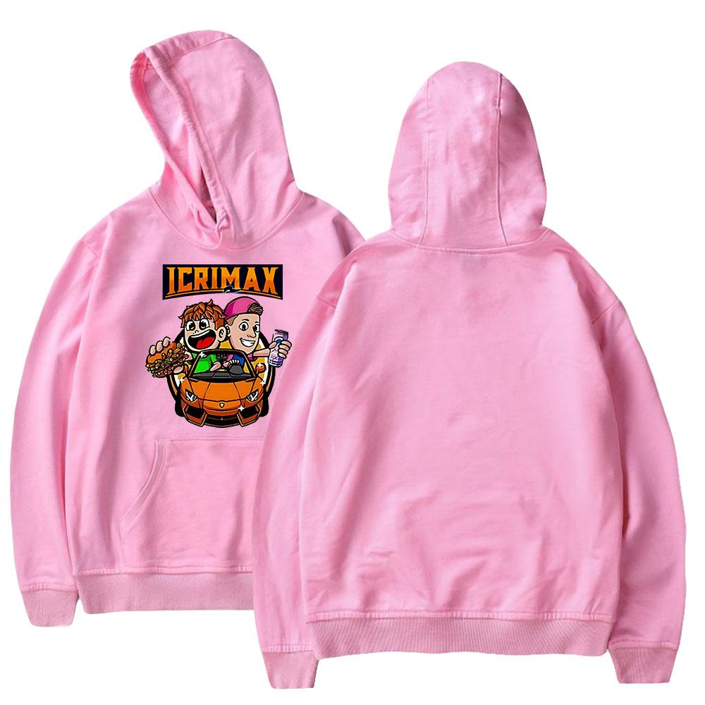 Новая мода Icrimax Print Одежда уличная мужская толстовка с капюшоном с длинным рукавом пуловер топы