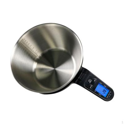 Цифровые кухонные весы 1G точность водонепроницаемые многофункциональные пищевые с мерной миской и чашкой