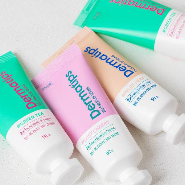 Dermatips Save My Hand Sanitizer Cream 50 G Cherry Scent