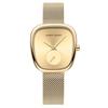 Hannah Martin Women's Quartz Watch Creative Two-Handed Half-Barrel Design European and American Style Watch Female Dress Gift