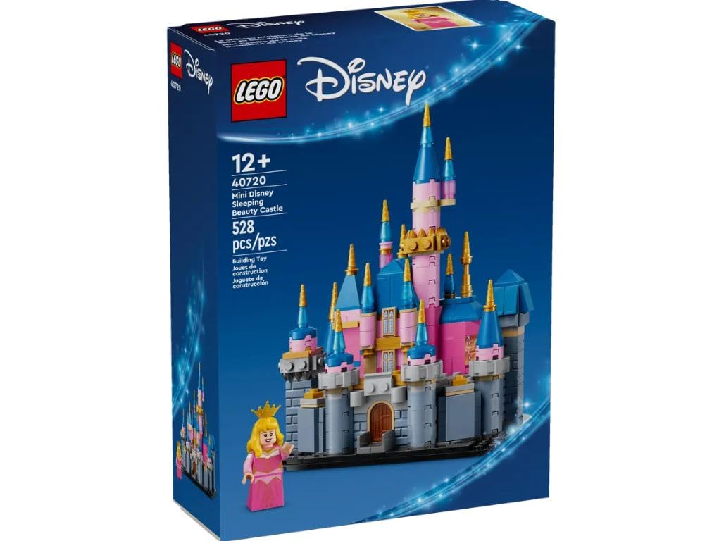 LEGO Disney Mini Princess Castle Building Set 40720 Возраст Авроры 12+