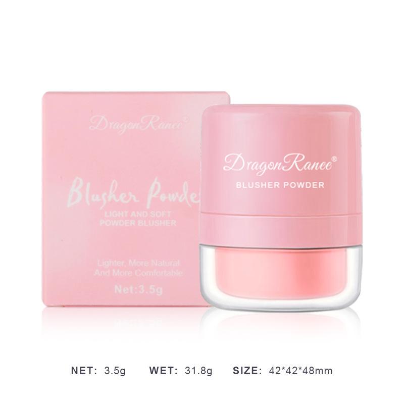 Румяна Air Cushion Skin Touch Blush Powder Bare Makeup Brightening Skin Matte Mushroom Head Pat Powder Blush Powder