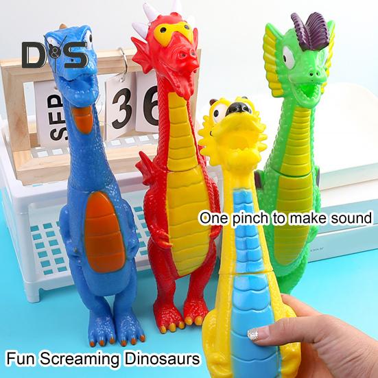 Кричащая игрушка-динозавр для собак, уродливая милая игрушка для домашних собак, душевный эффект крика, веселый артефакт декомпрессии, социальный инструмент для выражения эмоций, режим бесшумного крика