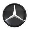 3D Mirror For Mercedes Benz E-Class W213 2016-20 E200 E250 Chrome Silver And Black Newest 3D Style Front Grille Star Emblem Logo