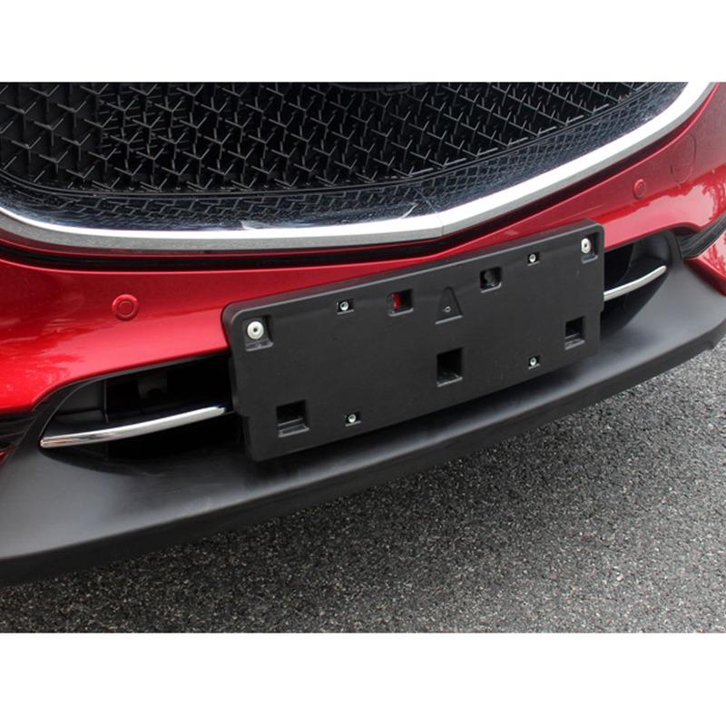 For Mazda CX-8 CX8 2016 2017 2018 Sticker Styling Ornament Front Body Engine Machine Grille Grill Hood Lid Trim