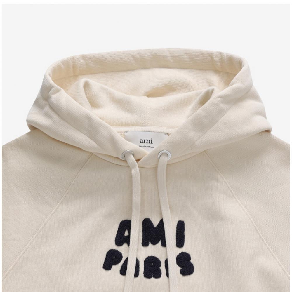 Ami Croche Logo Unisex Hoodie Usw275