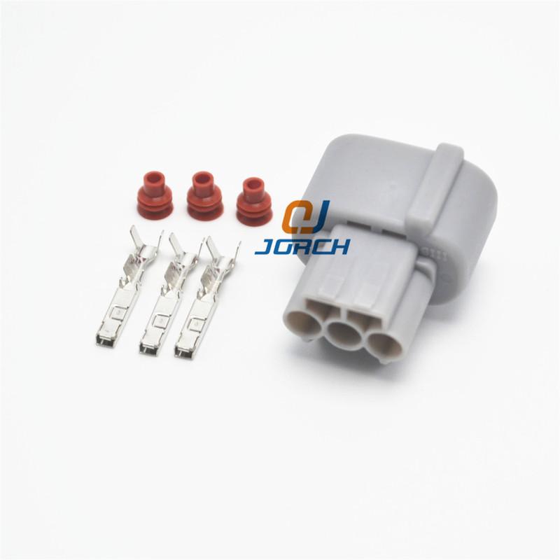 10sets 3 Pin Waterproof Automotive Camshaft Speed Sensor Connector Ignition Coil Plug For BYD ISUZU Dashboard PK296-03127
