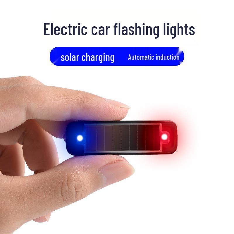 Wireless Solar LED Rear-End Collision Warning Light for Cars, Motorcycles, & Bicycles