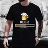 Men's T Shirt Beer Loading Classic Tshirts Short Sleeved Tops Woemn Men Tees Men T-Shirt Black Man T-Shirts for Male Tee Clothes