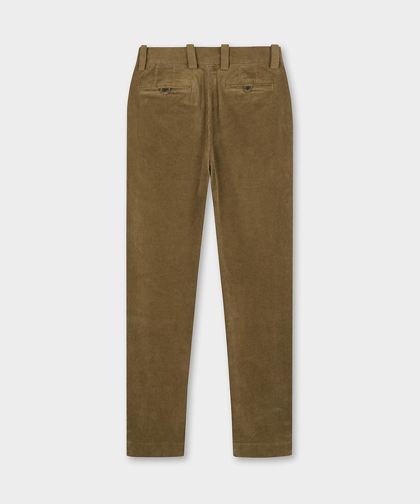Брюки из вельвета BROOKS BROTHERS Slim Fit 8W (коричневый) (Bbpcmm47554Ew)