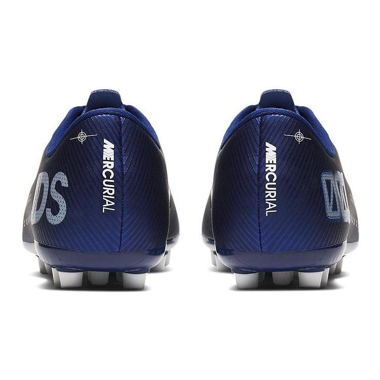 Nike Детские футбольные бутсы Mercurial Vapor 13 Academy MDS AG для искусственного газона Детские футбольные бутсы Синие CK0130-401
