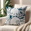 HHello Kawaii KKitty cushion cover For Pillow Printing Sofa Decoration Home Car Room Coffee Shop Office Nordic Simplicity