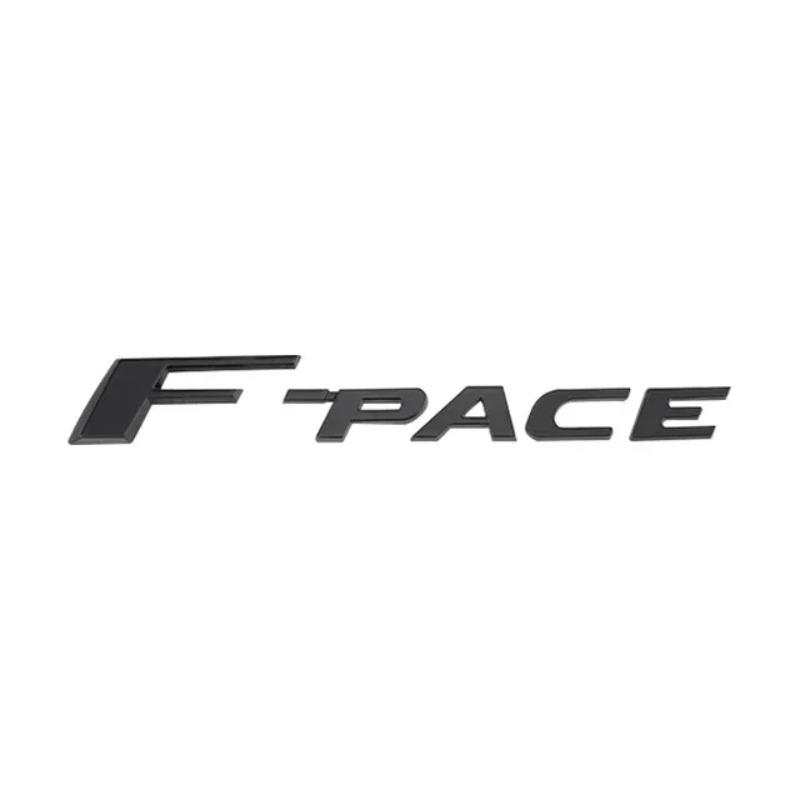 ABS Chrome F-TYPE F-PACE Car Trunk Emblem Badge 3D Logo Sticker For EL XFL XJL XF XE Car Body Decoration Auto Accessories