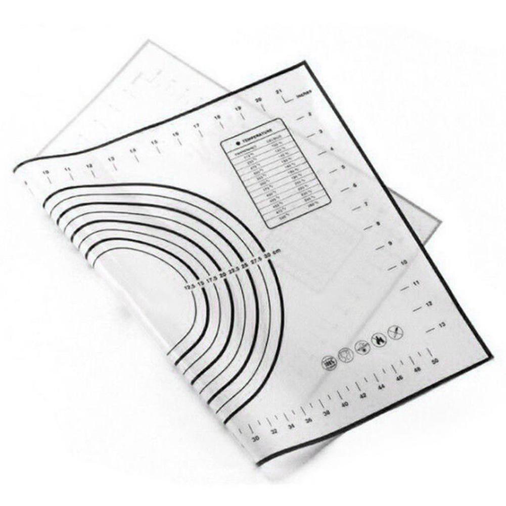 Силиконовый коврик для теста с антипригарным покрытием, коврик для выпечки, формы для выпечки, кухонные гаджеты