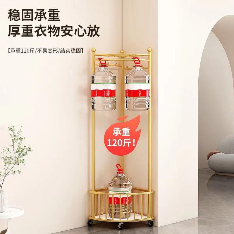 Угловая вешалка для одежды с отделением для хранения обуви, металлическая штанга для одежды, напольные вешалки для одежды, вешалка для мебели в спальню