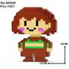 Конструктор Undertale Скелет Чара Фриск Санс Папирус Монстр Кукла ABS Магические DIY Блоки Игрушки Рождественские Подарки на День Рождения