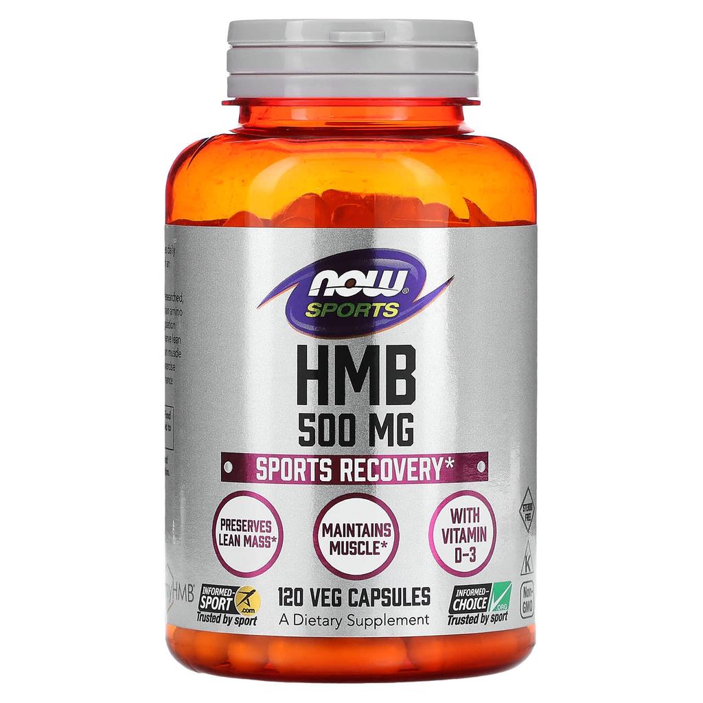 Hmb, Sports Recovery, 500Mg, 120 Veggie Caps