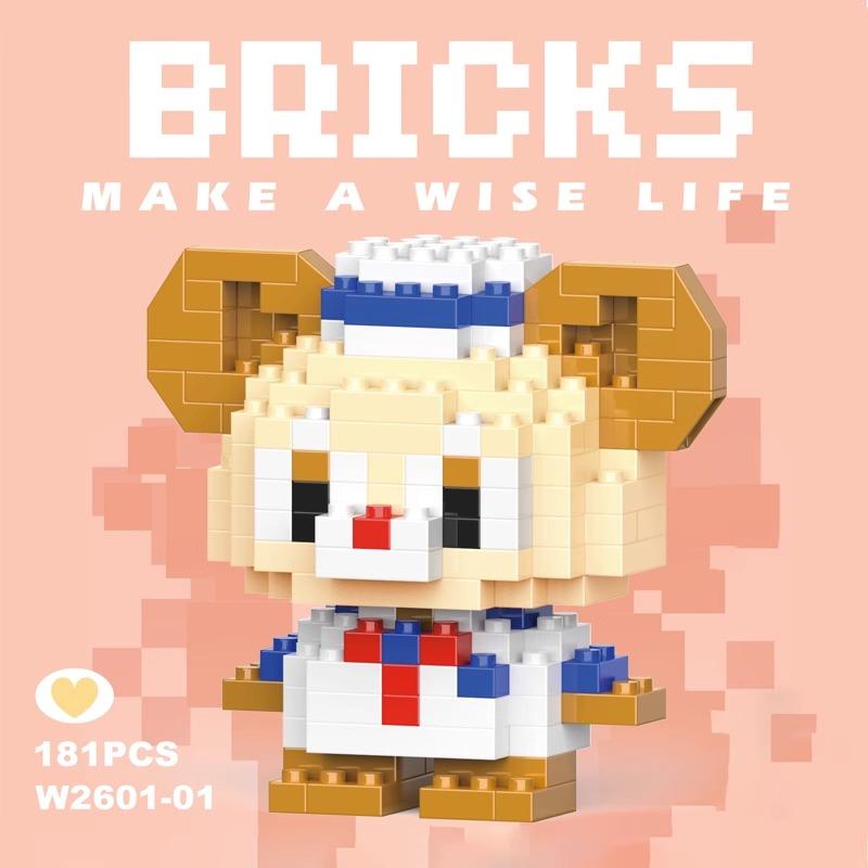 Креативные строительные блоки, мультяшные животные, коллекционные вентиляторы, игрушки для детей