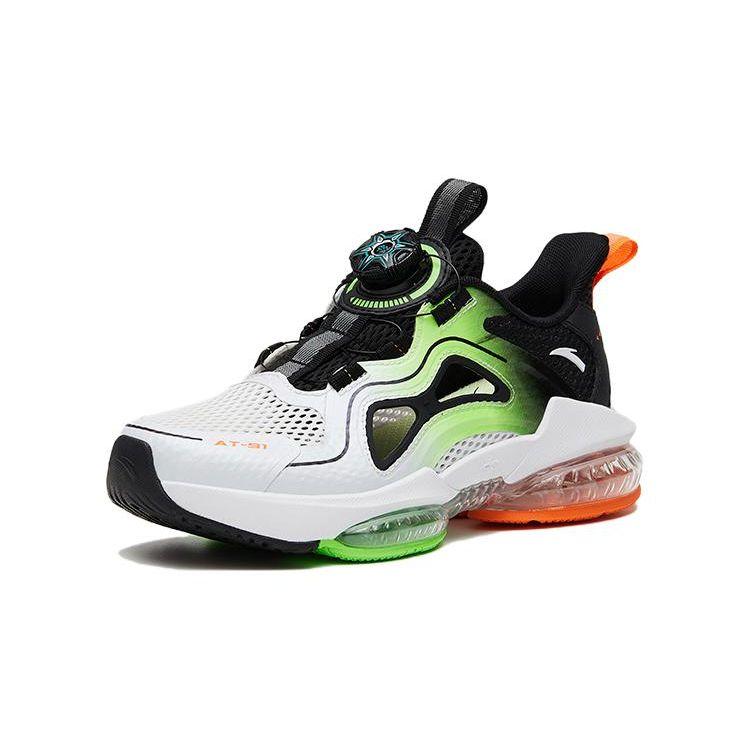 Anta Детская спортивная удобная нескользящая износостойкая повседневная обувь Детская повседневная обувь черного цвета 312326993-1