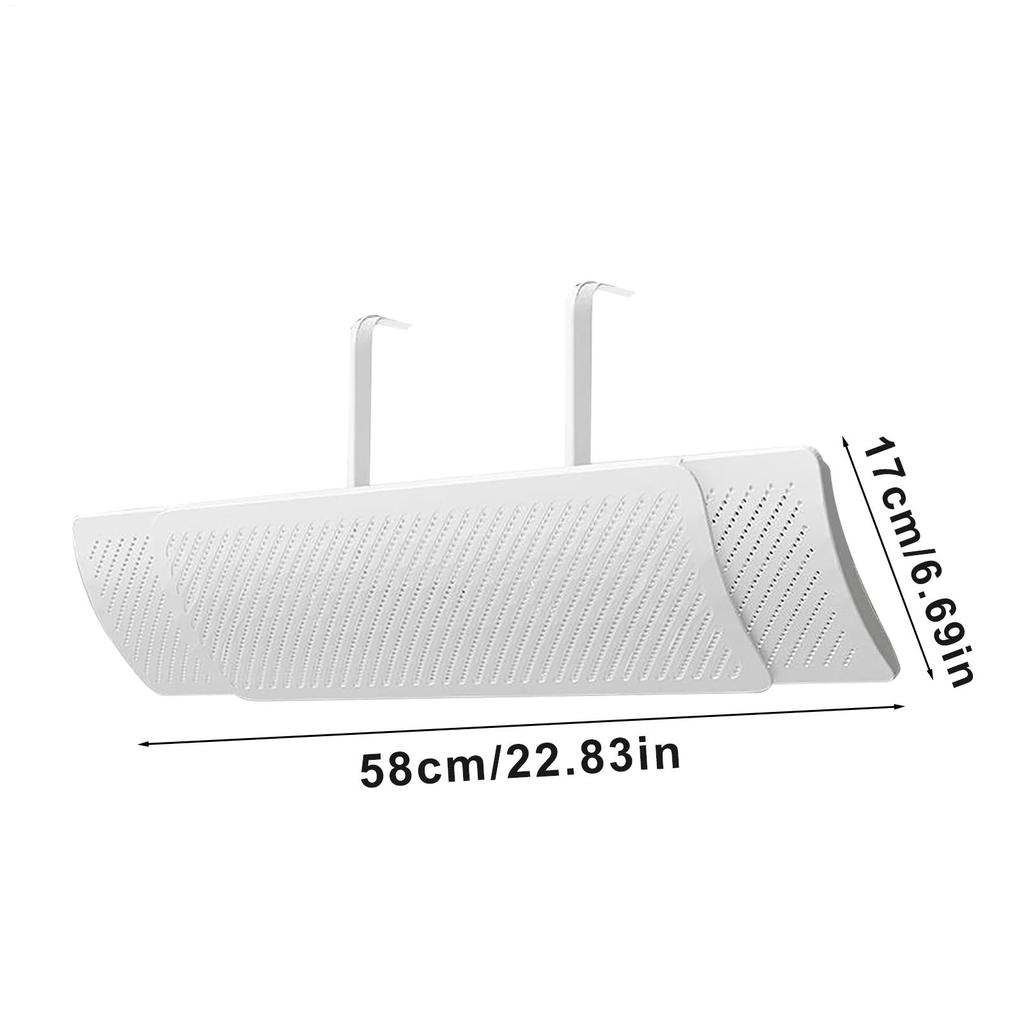 Adjustable Air Vent Deflector Anti-Direct Blowing Windshield Cold Air Deflector Purification Wind Outlet Baffle for Car Home