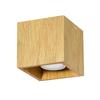 Oak Ceiling Lamp 10x10 Cm