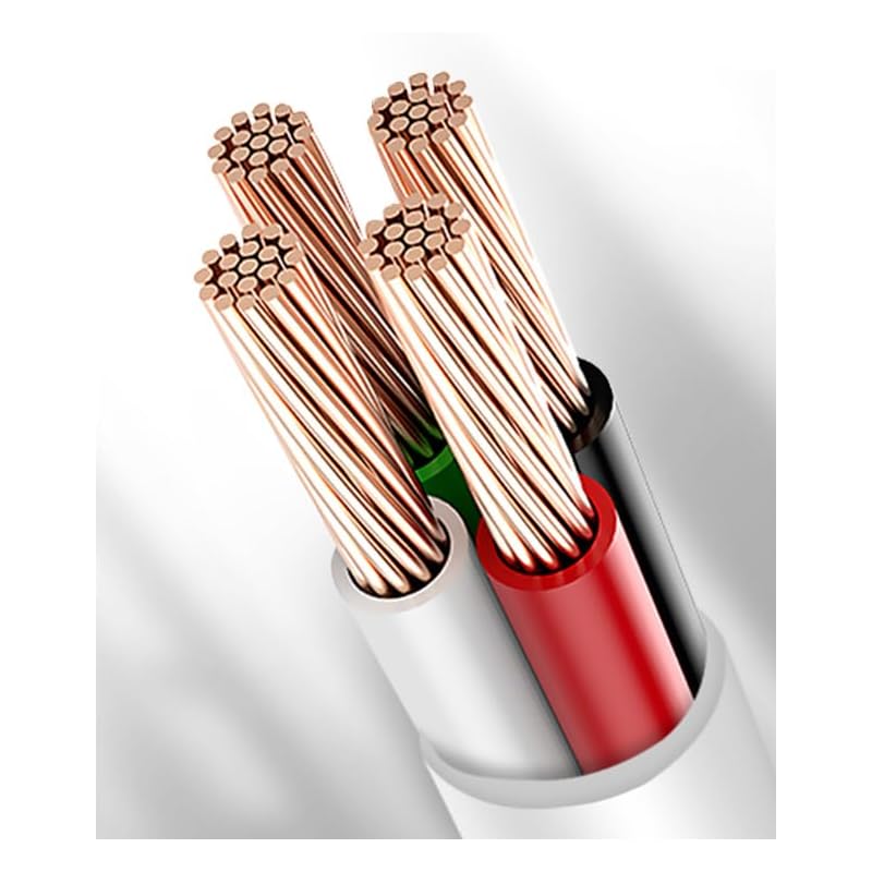 Оригинальный кабель USB C 1M+1.5M+2M, набор из 3 PD, совместимый с быстрой зарядкой 60 Вт, USB-C и передача данных, высокая прочность, предотвращение отключения Видео