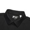 Fila Comfortable Knitted Long Sleeve Polo Shirt Men Tops Black F11M513206F-BK