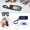 Digital Clock Student Mini Electronic Clock Keychain Electronic Triangle Watch Digital Table Time Display Clock Hanging Keychain