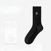 Women's Summer Cotton Embroidery Anti Pilling Breathable Sweat Absorbing Deodorizing Tube Stack Socks
