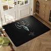 House Targaryen logo Floor Mat Soft Thickened Absorbent Non-Slip Bedroom Living Room Door Mat Home Decor Flannel Rugs