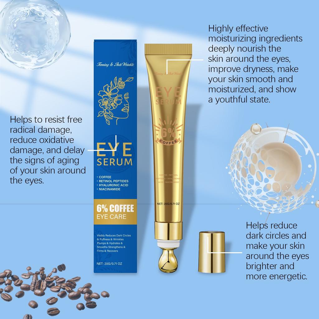 Falten Augen Retinol Augen Creme Eye Roller Ball Creme Für Augenringe Verblasst Feine Linien Entfernen Augen Taschen 20г