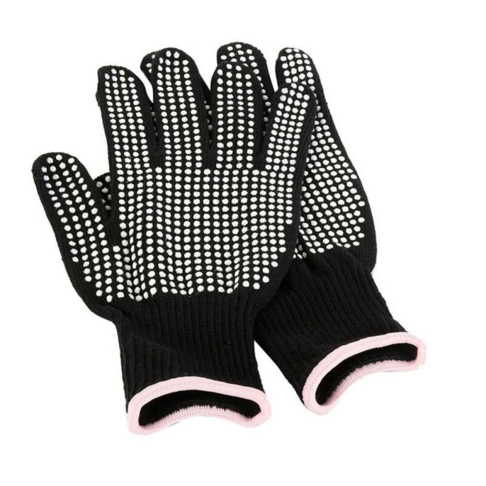 1 Pair Microwave Silicone Grilling Heat Resistant Mitts Oven Gloves Grill Gloves BBQ Gloves